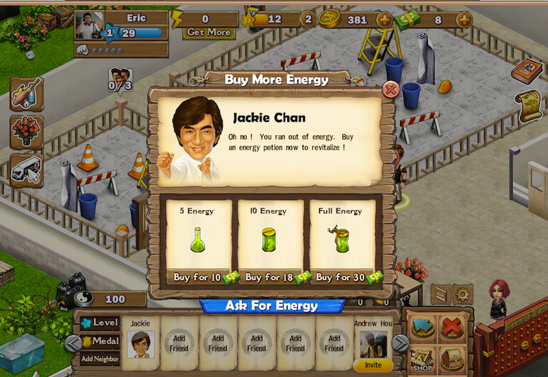 Illustration for article titled The Jackie Chan Licensed Facebook Game You Never Heard Of